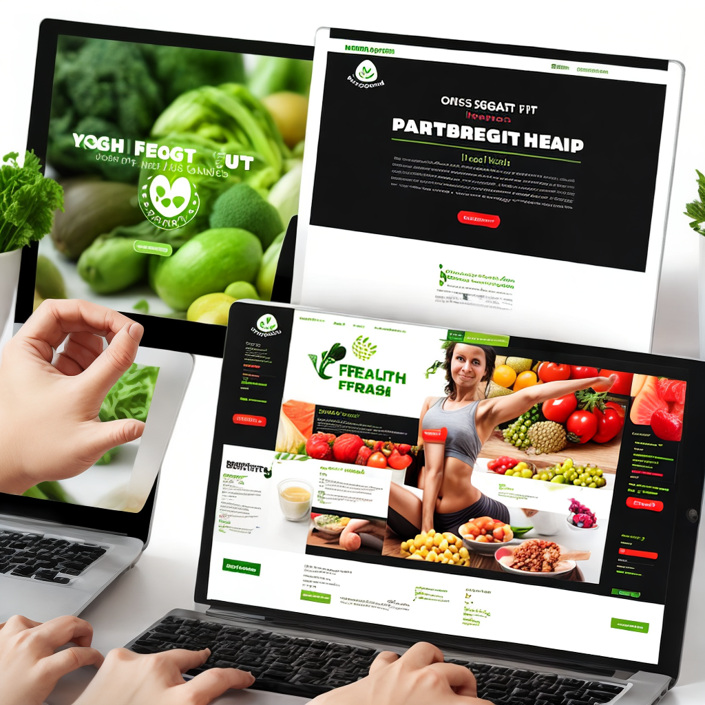 design a logo for health food website on this name "Yoga Fit and Fresh Food"