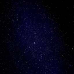 the space and stars