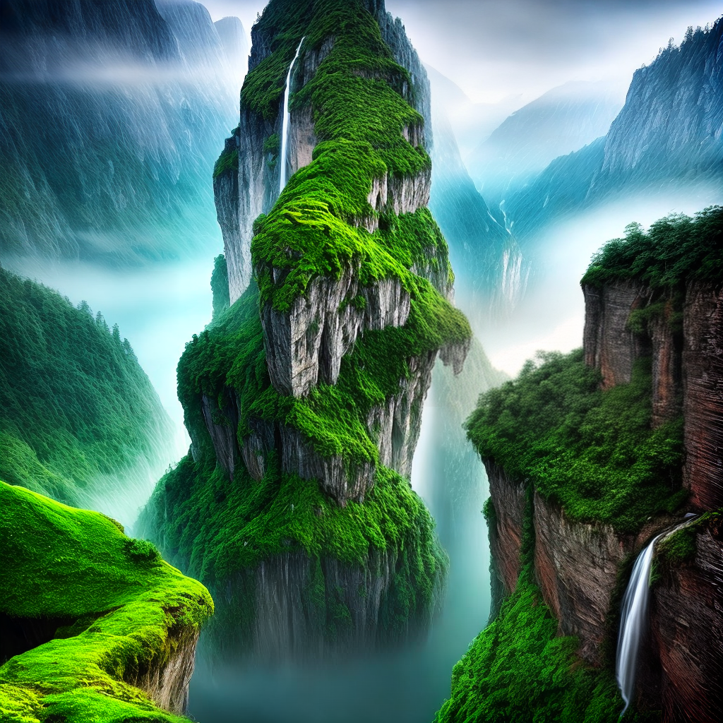 amazing mind-blowing nature scene