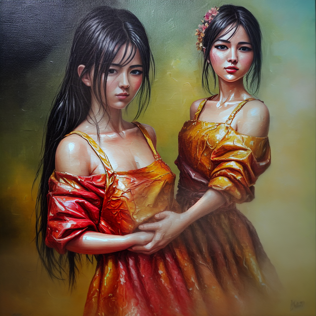 handmade oil painting