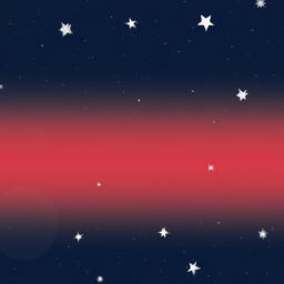 the space and stars