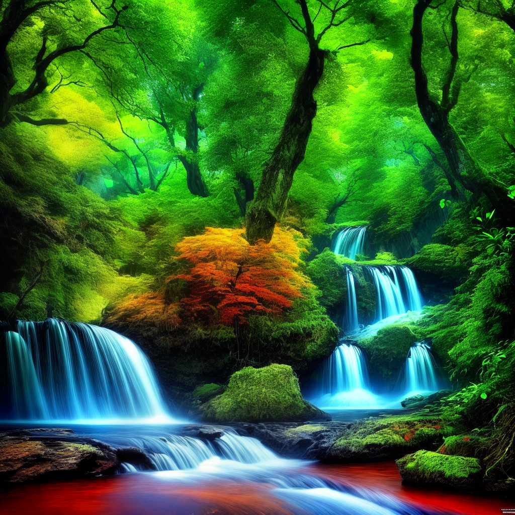 generate mind blowing nature related wallpaper for iMac