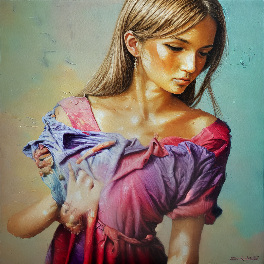 handmade oil painting