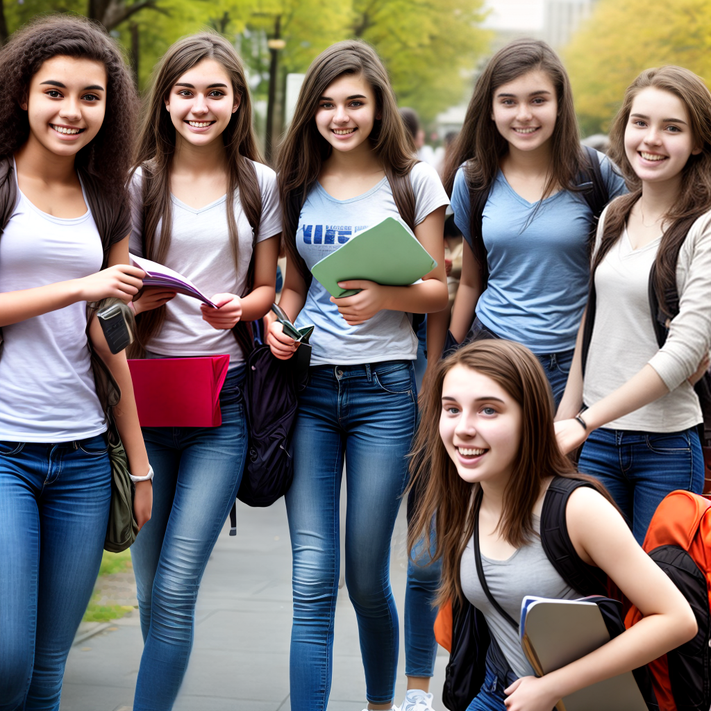 university students
