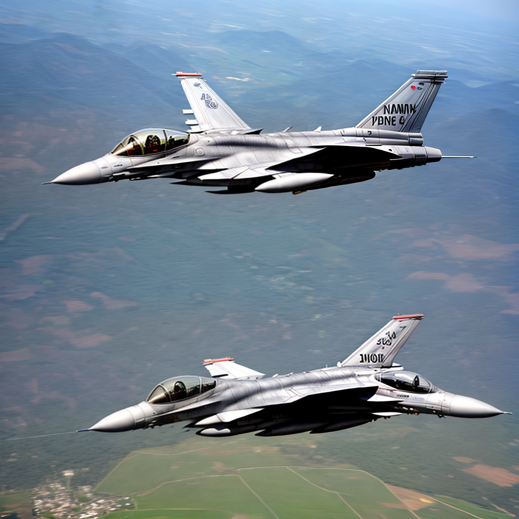 pilot flying f16